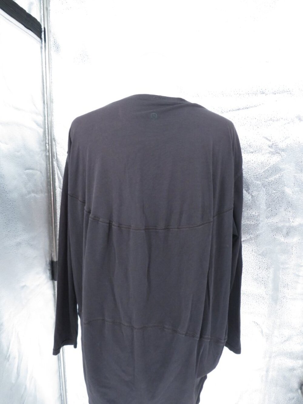 Lululemon Boatneck Top Black Oversized Long Sleeve Shirt Pullover Womens XL 2XL - Picture 5 of 6